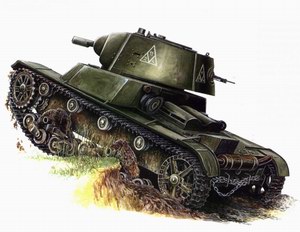 OT-133 (KhT-133) flamethrower tank operated by the 37th Army units.